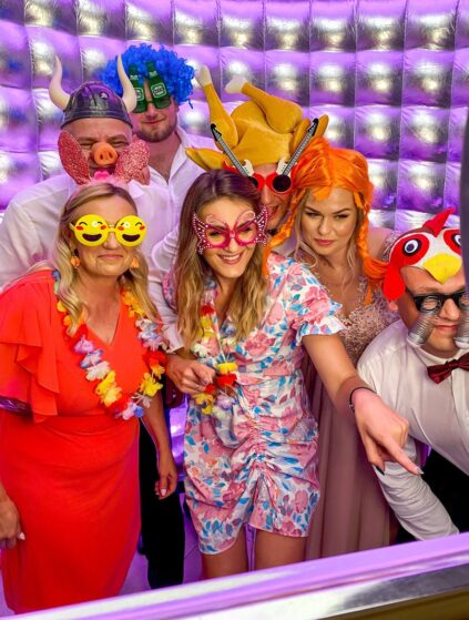 Fotobudka dmuchana ścianka