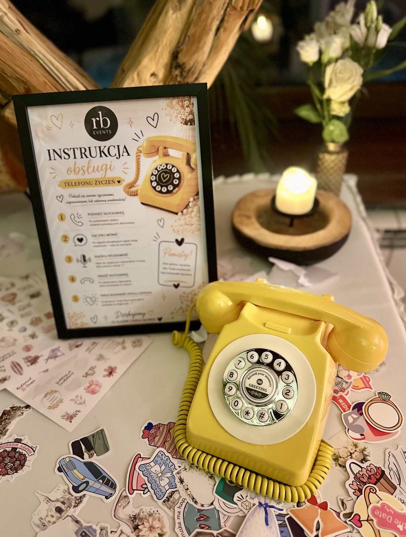 Telefon życzeń - księga gości audio